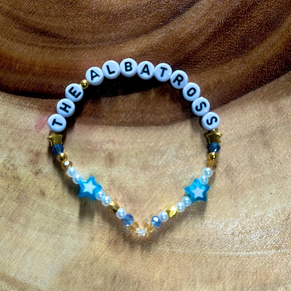 Taylor Swift Handmade Friendship Beaded Bracelet
“The Albatross”